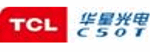 TCL CSOT (China Star Optoelectronics Technology) logo - A leading global manufacturer of advanced display panels and screens."